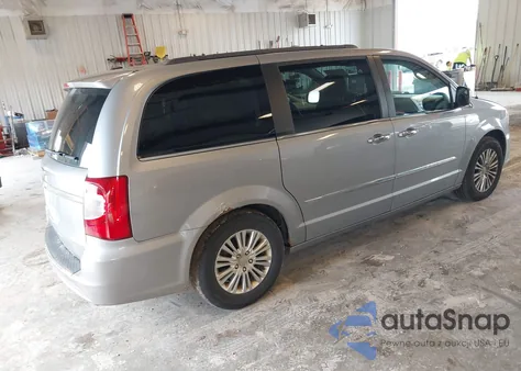 2013 Chrysler Town & Country Touring-L z USA, uszkodzony, nr VIN 2C4RC1CG0DR647605